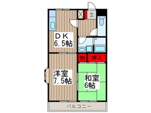 アルカサルの物件間取画像